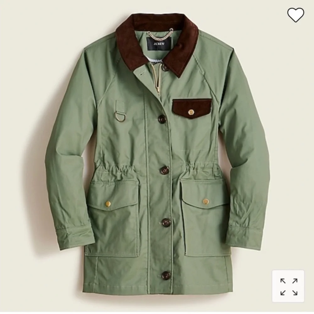 J. Crew Classic Field Jacket szXL in Cypress - Picture 2 of 15